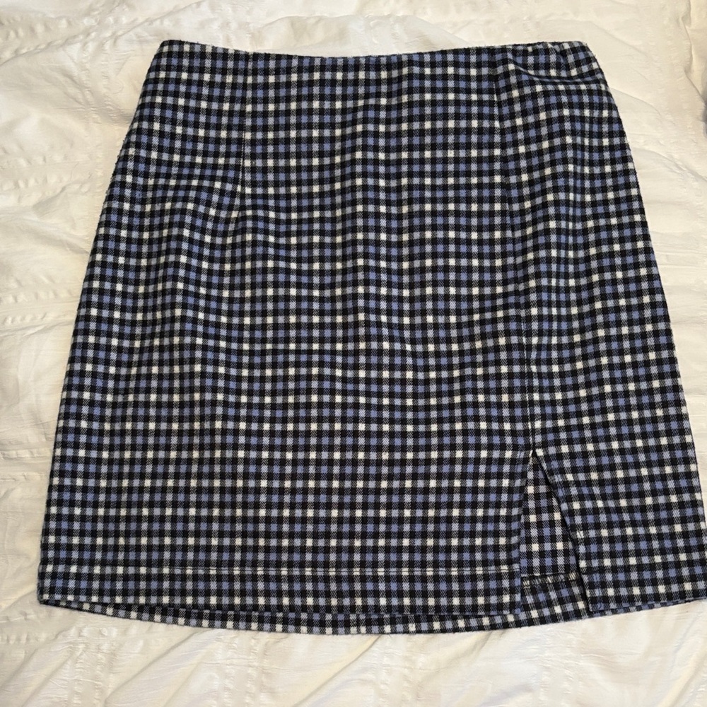 Wild Fable Checkered Skirt